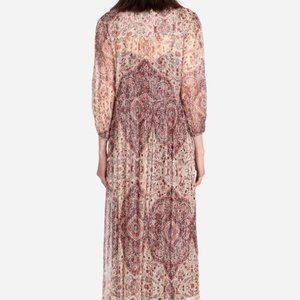 Johnny Was Pamplona Midi Dress Pink 